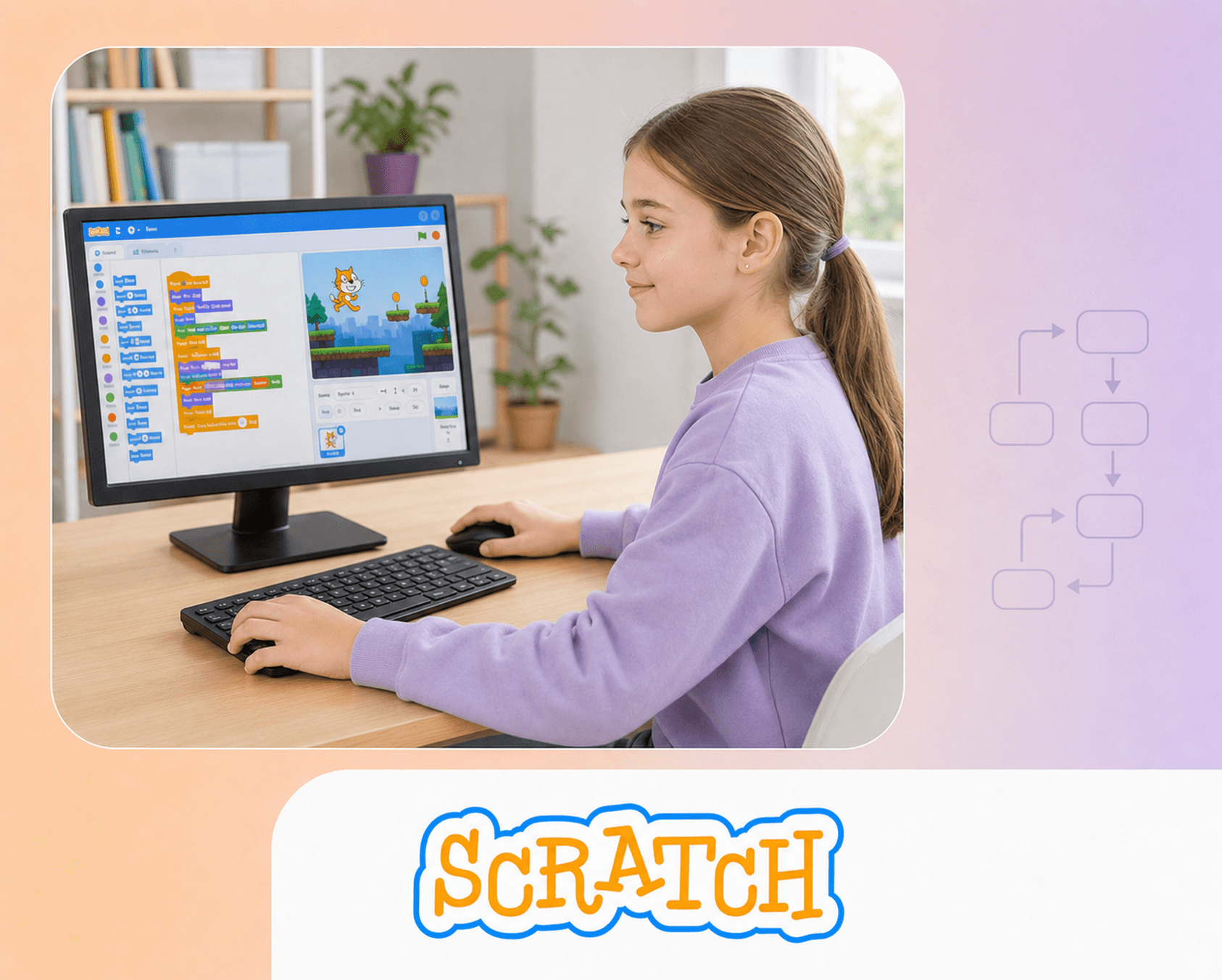 Clase de prueba gratuita clickON – Scratch / Minecraft con IA